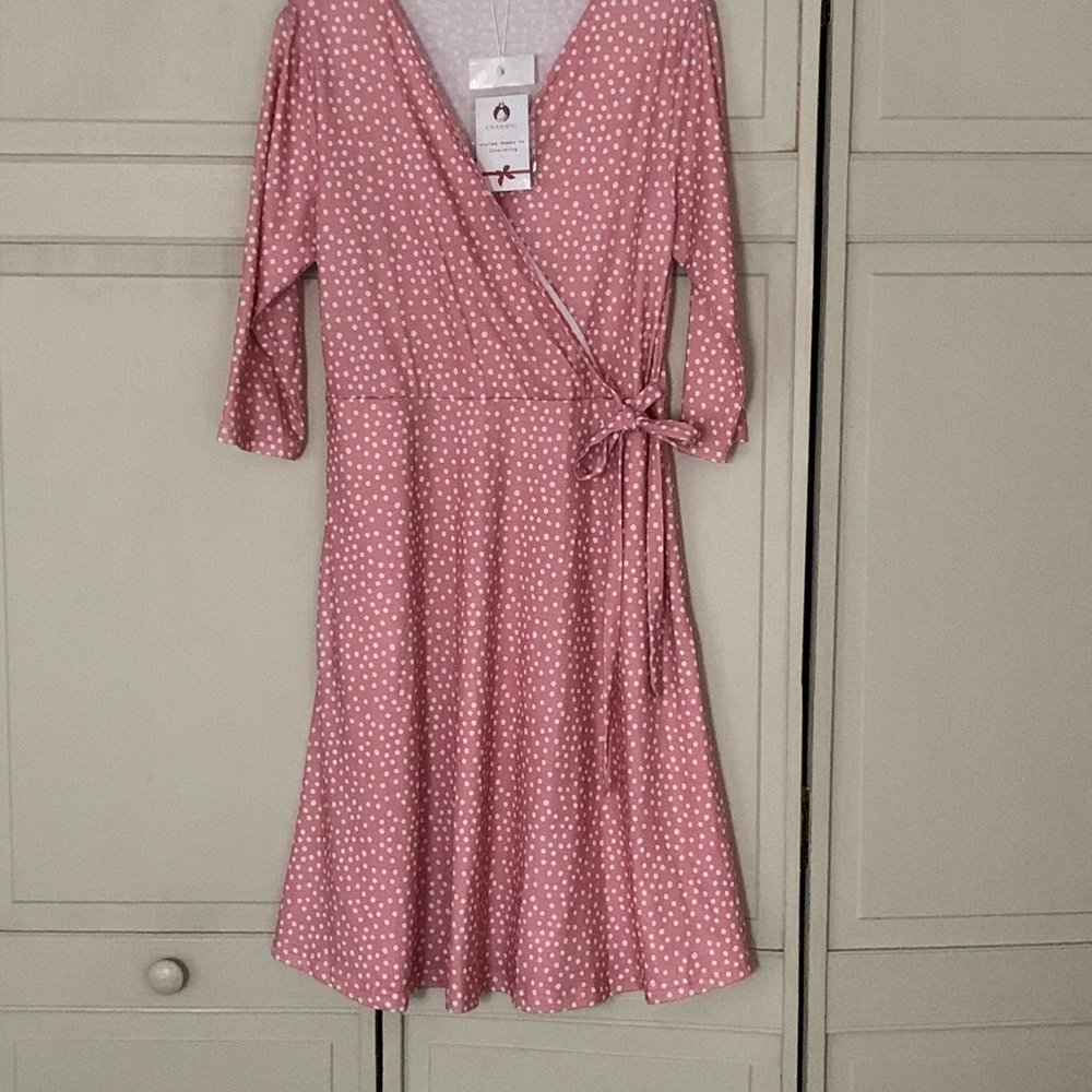 Charmyi dress. Size M. New. Soft and well made.